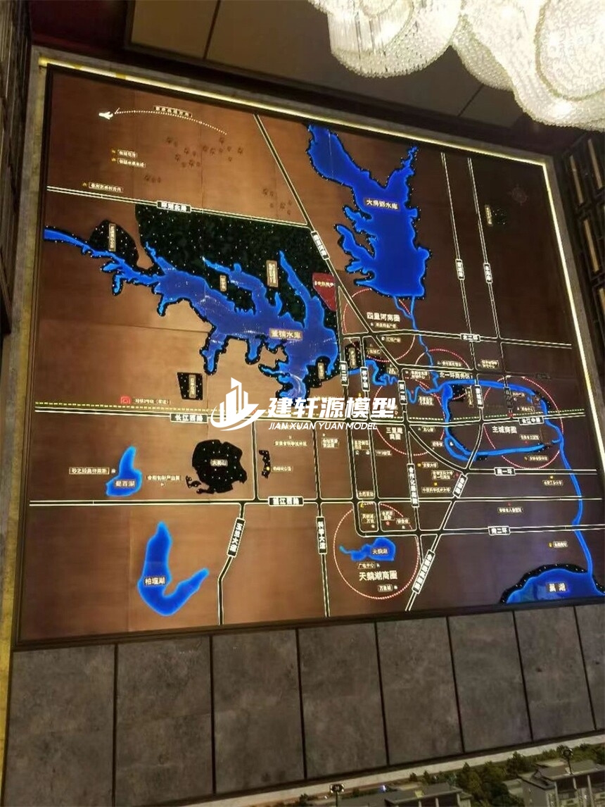 平房区域壁挂模型制作