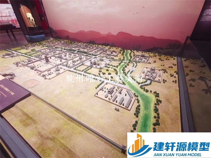 平房微缩模型法门寺